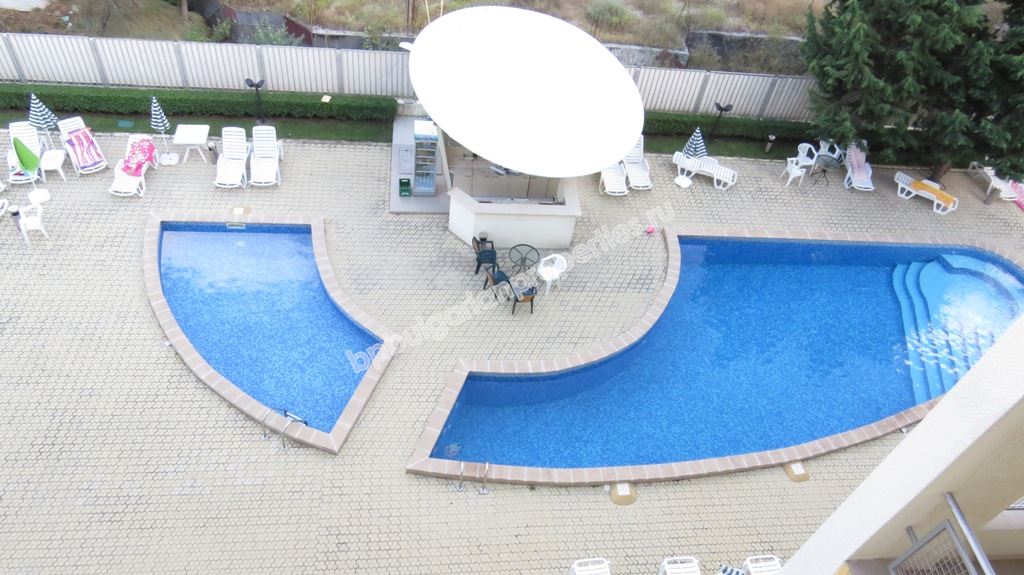 Furnished studio for sale close to the beach in the resort Sunny Beach Furnished studio for sale close to the beach in the resort Sunny Beach