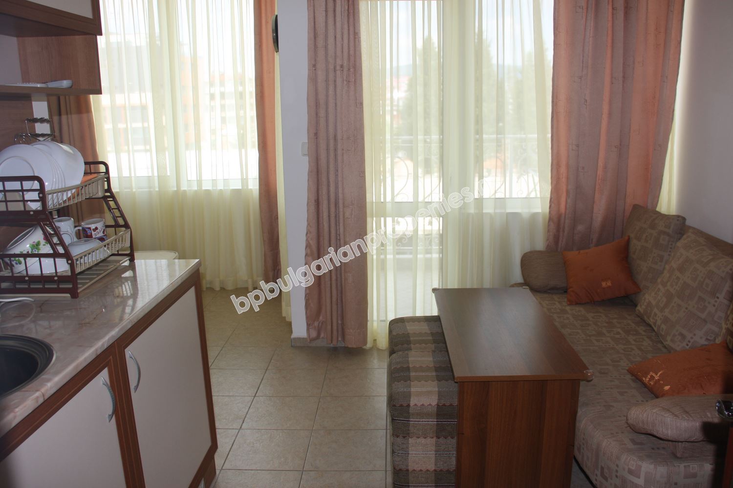 Studio profitable for investment for sale in the centre of Sunny Beach resort Studio profitable for investment for sale in the centre of Sunny Beach resort