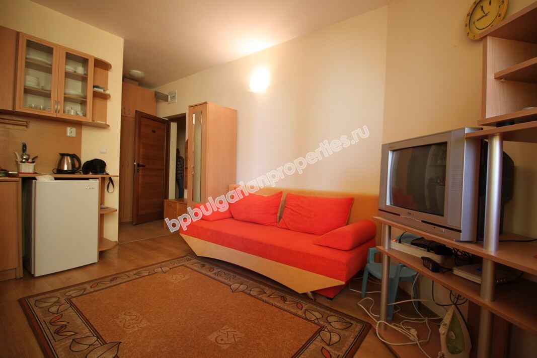 Furnished studio close to the beach for sale in the resort Sunny Beach Furnished studio close to the beach for sale in the resort Sunny Beach