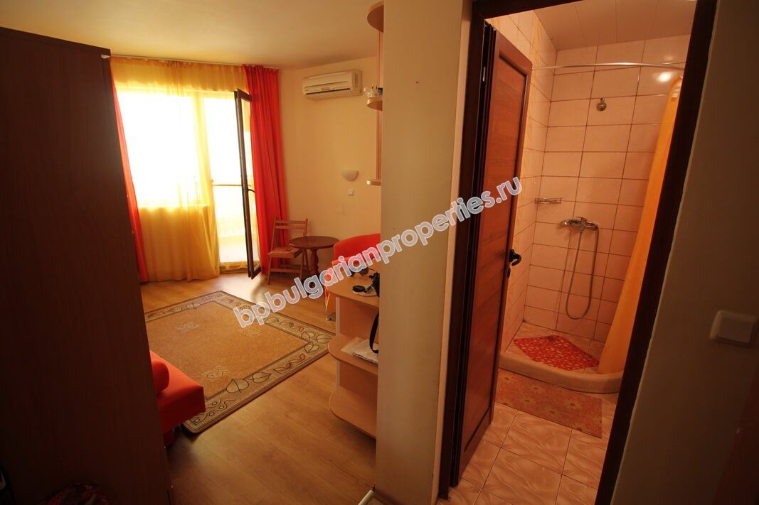 Furnished studio close to the beach for sale in the resort Sunny Beach Furnished studio close to the beach for sale in the resort Sunny Beach