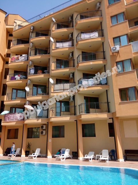Furnished studio close to the beach for sale in the resort Sunny Beach Furnished studio close to the beach for sale in the resort Sunny Beach