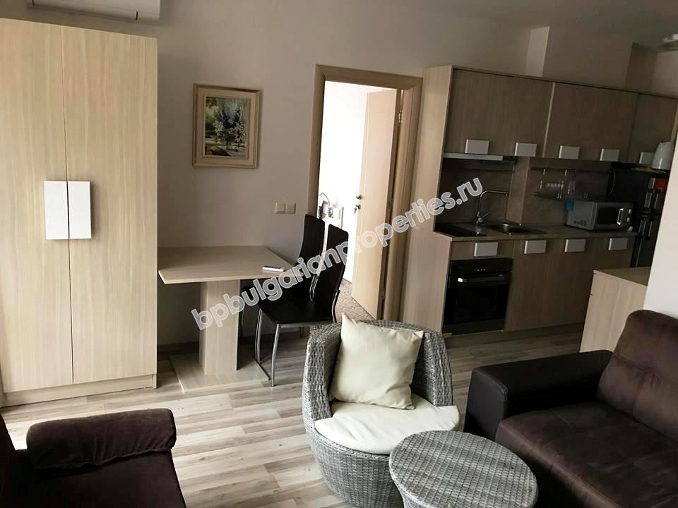 One-bedroom furnished apartment in an elite complex for sale in the resort Sunny Beach One-bedroom furnished apartment in an elite complex for sale in the resort Sunny Beach