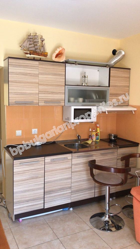 Furnished studio close to the beach for sale in the resort Sveti Vlas Furnished studio close to the beach for sale in the resort Sveti Vlas