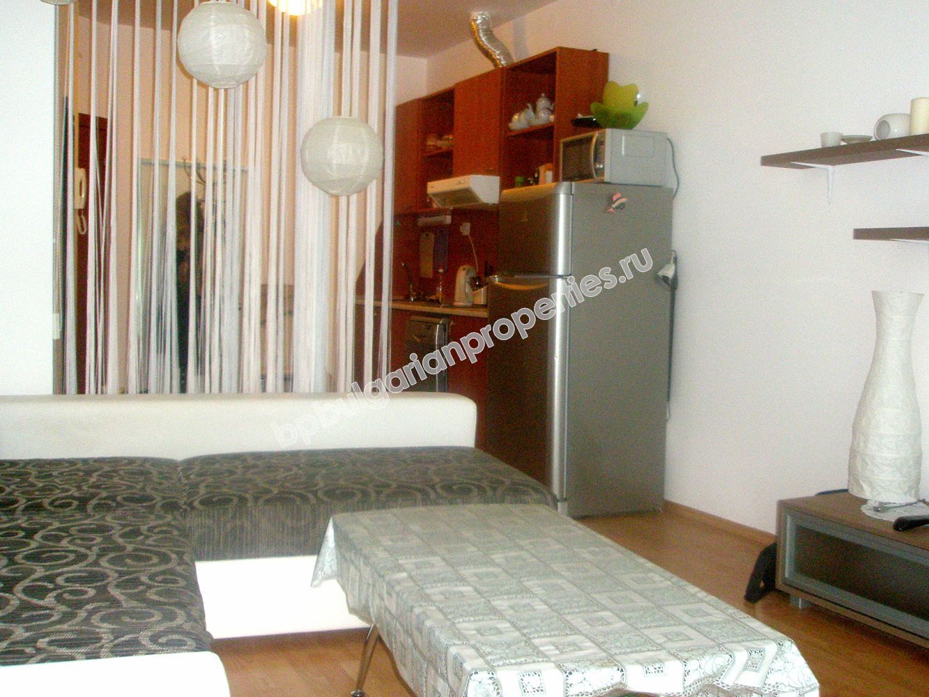 Luxury furnished two-bedroom apartment close to the beach for sale in the town of Primorsko