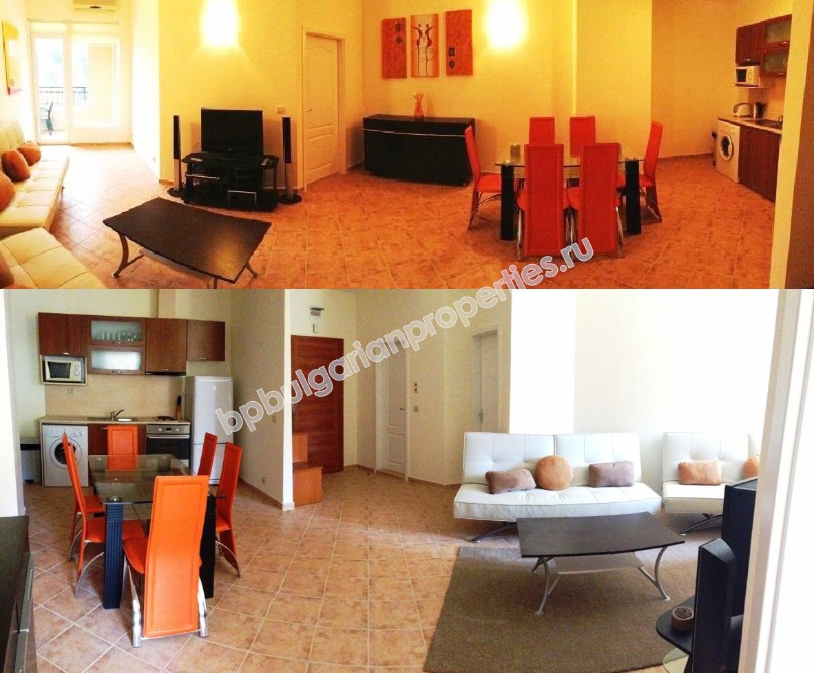 Luxury furnished 2-bedroom apartment for sale close to the beach in the resort Golden Sands Luxury furnished 2-bedroom apartment for sale close to the beach in the resort Golden Sands