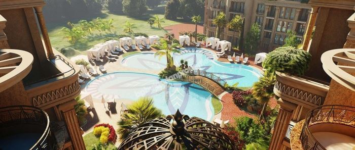 Luxury apartments for sale in the resort Sunny Beach