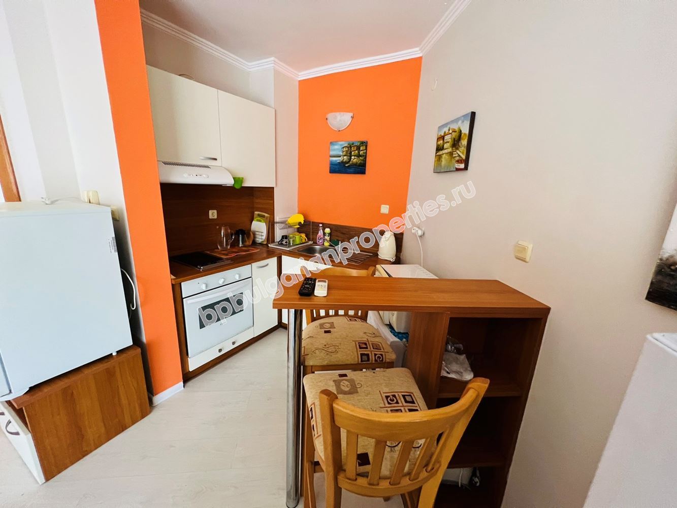 Luxury furnished two-bedroom apartment with sea view for sale in the resort Sveti Vlas Luxury furnished two-bedroom apartment with sea view for sale in the resort Sveti Vlas