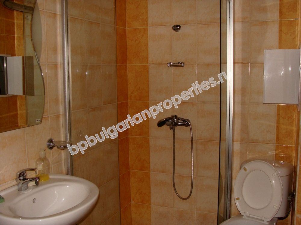 Luxury one-bedroom furnished apartment close to the sea in the resort Pomorie