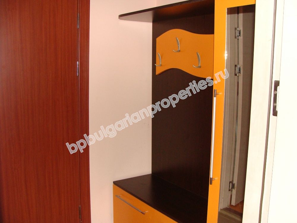 Luxury one-bedroom furnished apartment close to the sea in the resort Pomorie