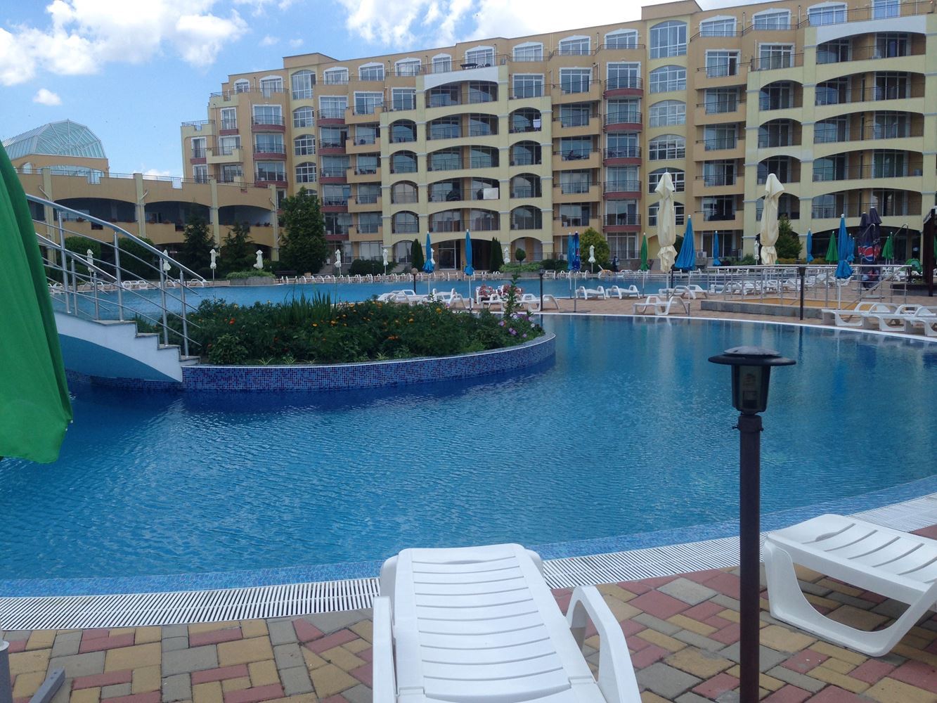 Studio with sea view for sale in the resort Aheloy