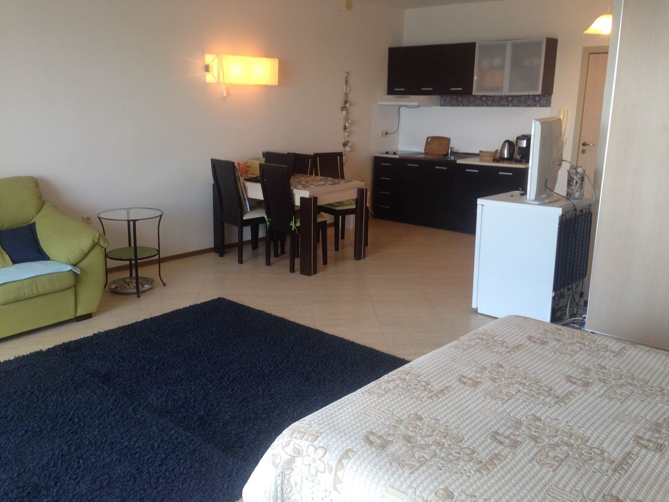 Studio with sea view for sale in the resort Aheloy