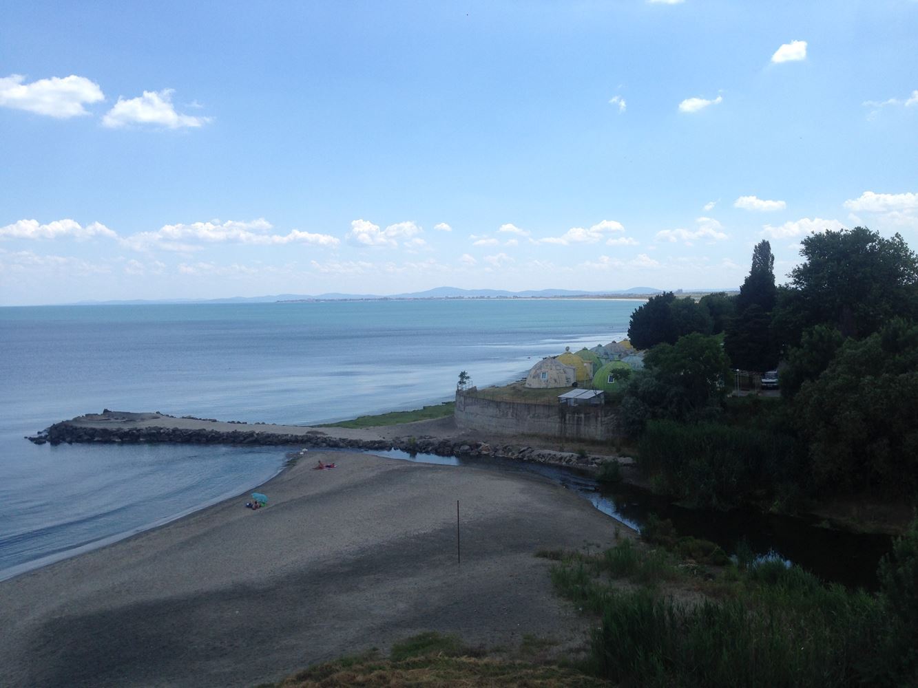 Studio with sea view for sale in the resort Aheloy