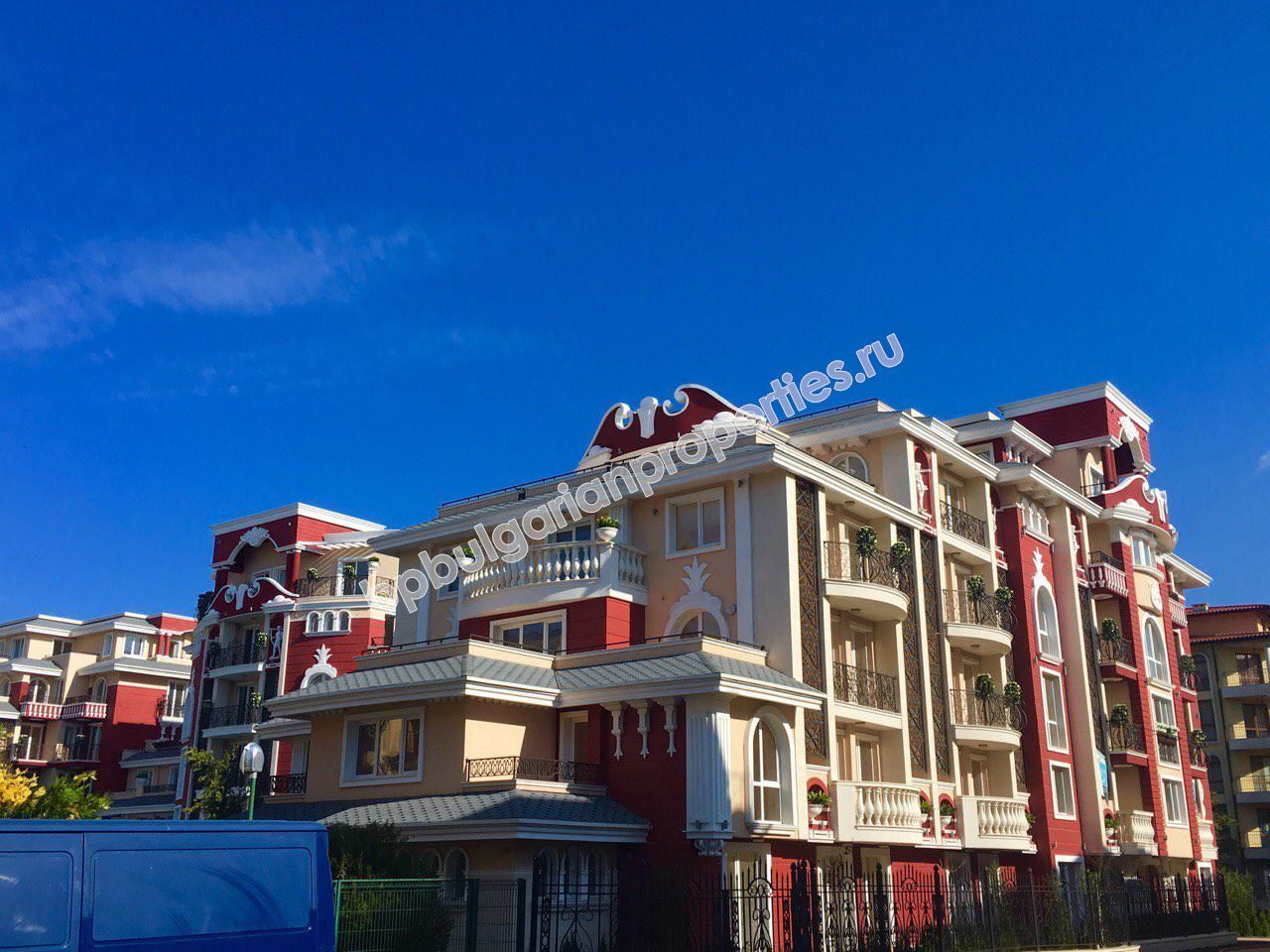 Luxury apartments for sale in an elite complex in the resort Sunny Beach