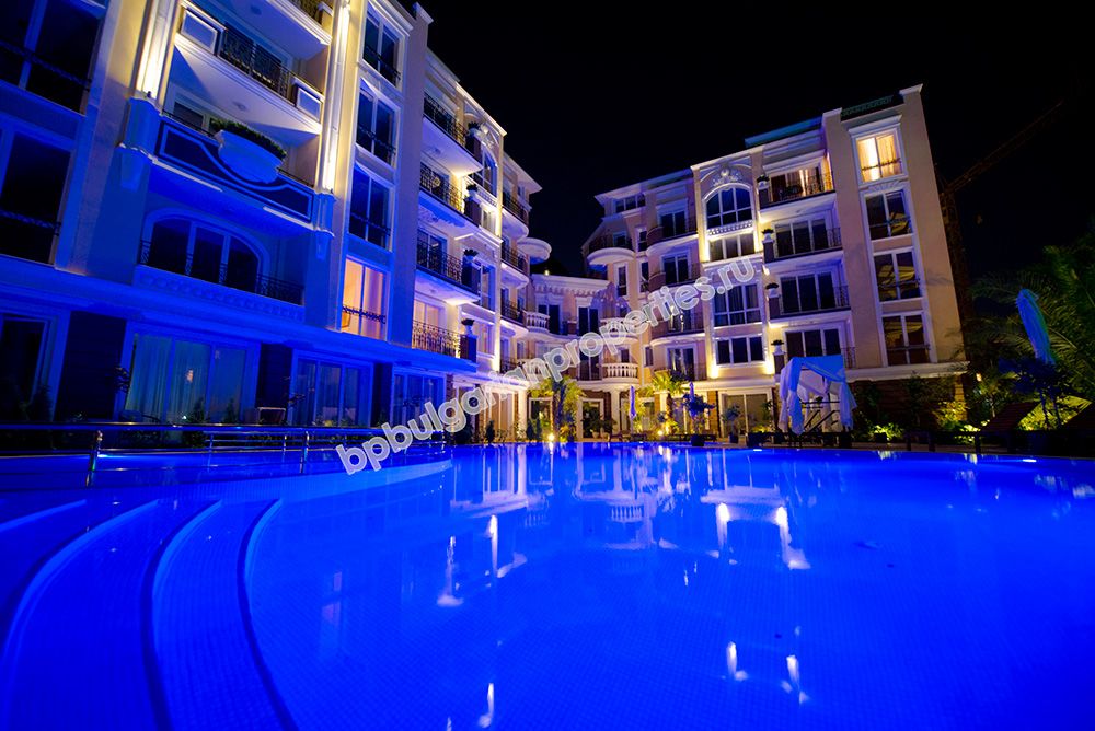 Luxury apartments in a new complex for sale in the resort Sunny Beach