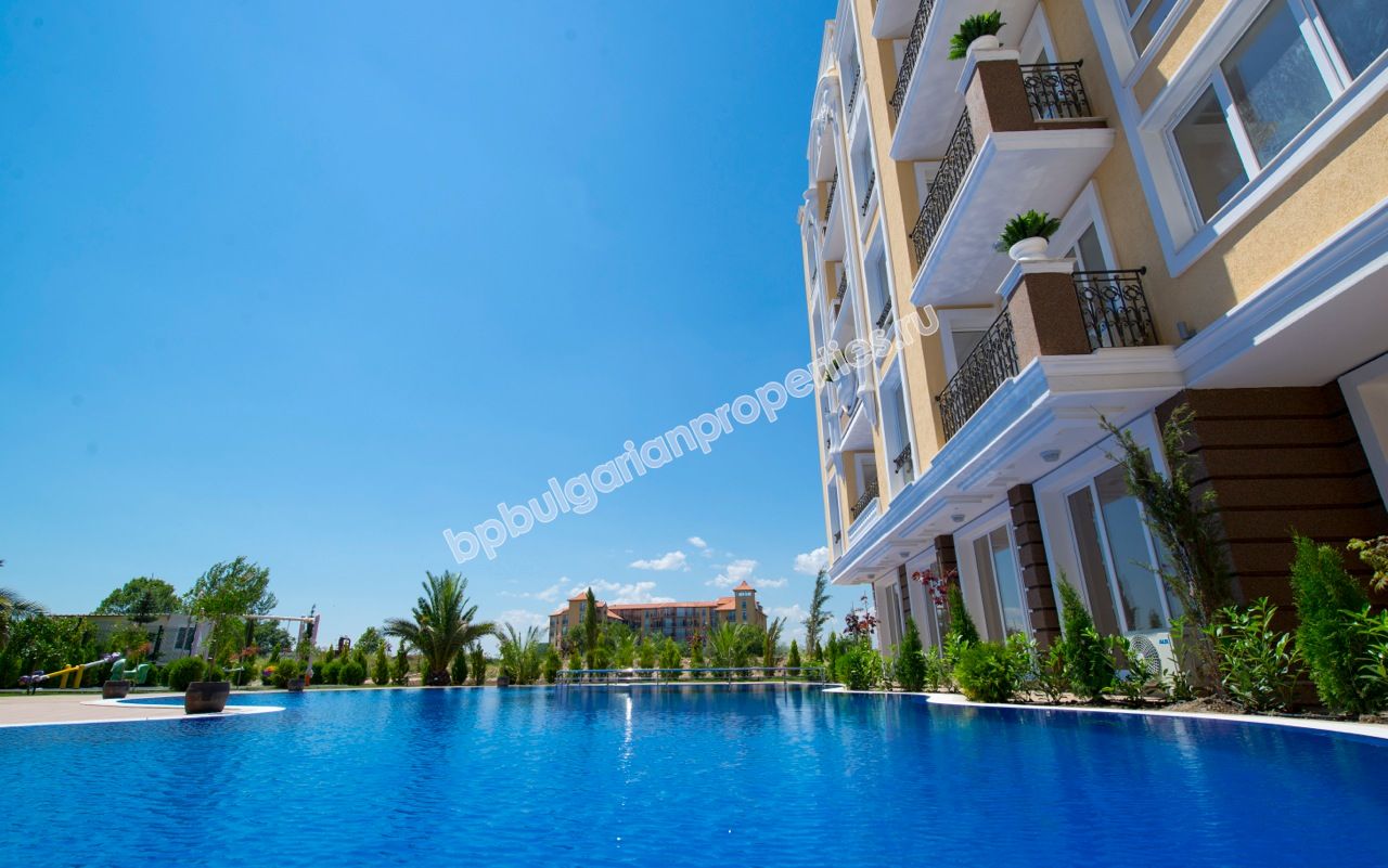Luxury apartments in a new complex for sale in the resort Sunny Beach