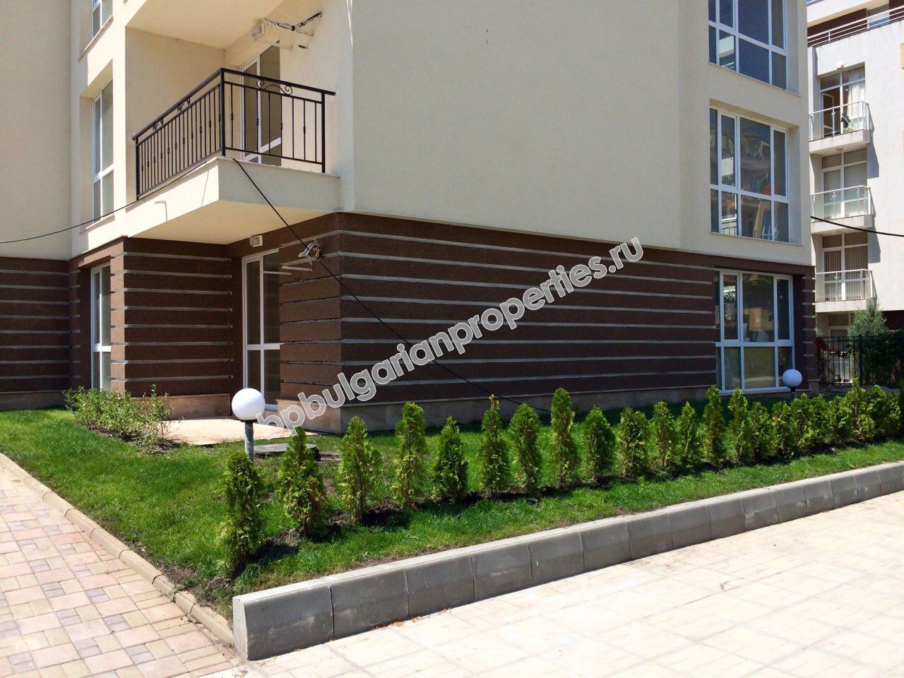 New furnished studio close to the beach for sale in the resort Sunny Beach