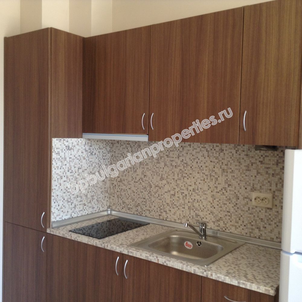 New furnished studio close to the beach for sale in the resort Sunny Beach