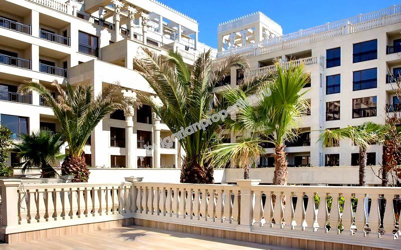 Luxury beachfront apartments for sale in the resort Golden Sands