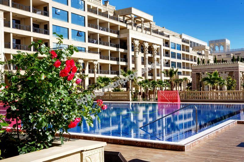 Luxury beachfront apartments for sale in the resort Golden Sands