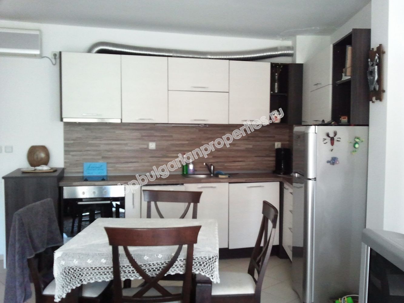 Luxury two-bedroom furnished apartment close to the beach for sale in the resort Ravda