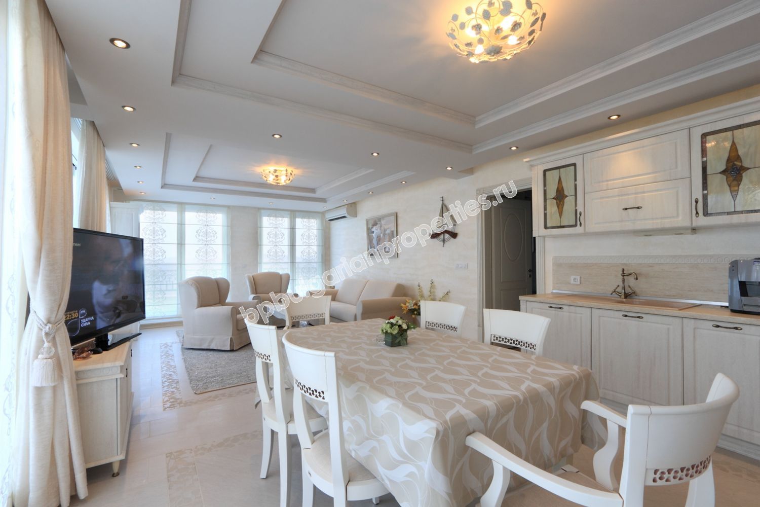 Luxury apartments on the beach in Pomorie