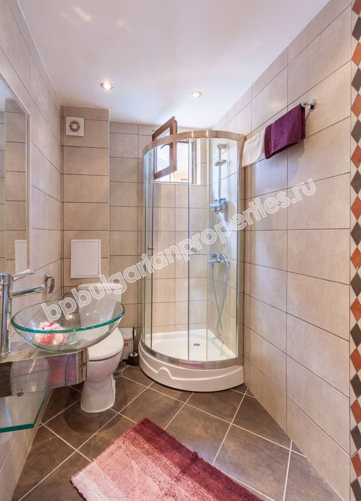 Luxury furnished two-bedroom apartment for sale close to the centre of the resort Sunny beach