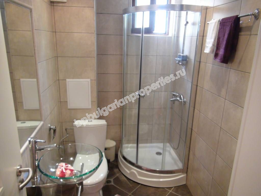 Luxury furnished two-bedroom apartment for sale close to the centre of the resort Sunny beach