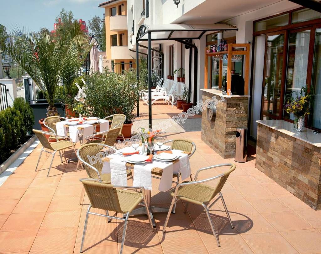 Luxury furnished two-bedroom apartment for sale close to the centre of the resort Sunny beach