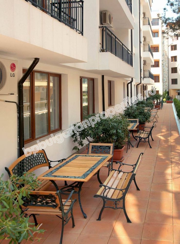 Luxury furnished two-bedroom apartment for sale close to the centre of the resort Sunny beach