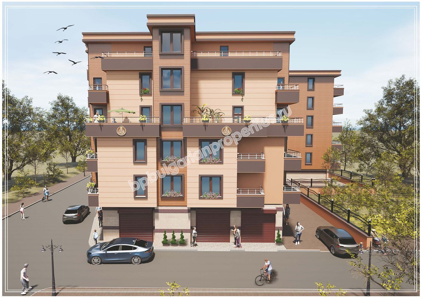 Apartments for sale in a new residential building in the town of Pomorie Apartments for sale in a new residential building in the town of Pomorie