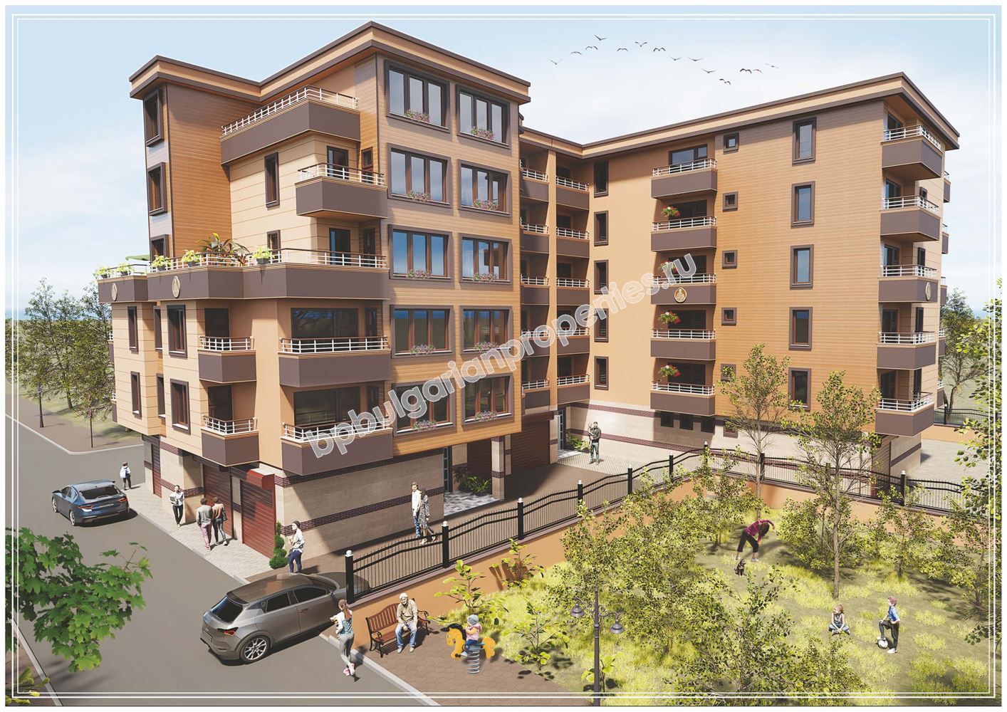 Apartments for sale in a new residential building in the town of Pomorie Apartments for sale in a new residential building in the town of Pomorie