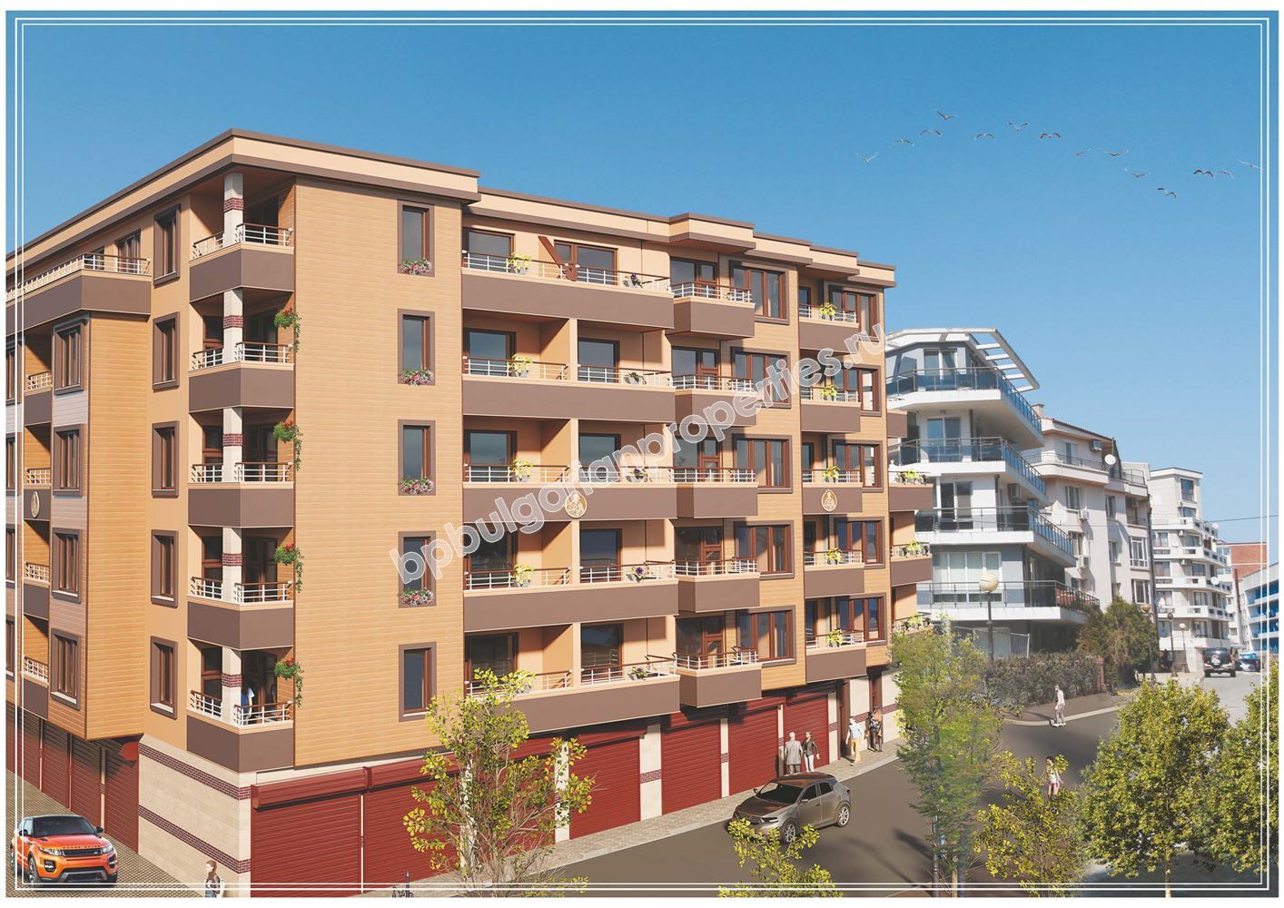 Apartments for sale in a new residential building in the town of Pomorie Apartments for sale in a new residential building in the town of Pomorie