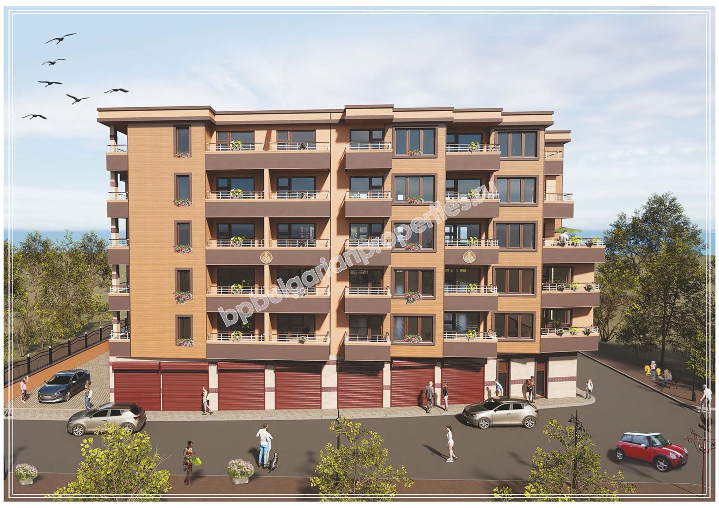 Apartments for sale in a new residential building in the town of Pomorie Apartments for sale in a new residential building in the town of Pomorie