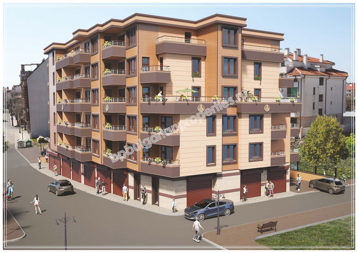 Apartments for sale in a new residential building in the town of Pomorie Apartments for sale in a new residential building in the town of Pomorie