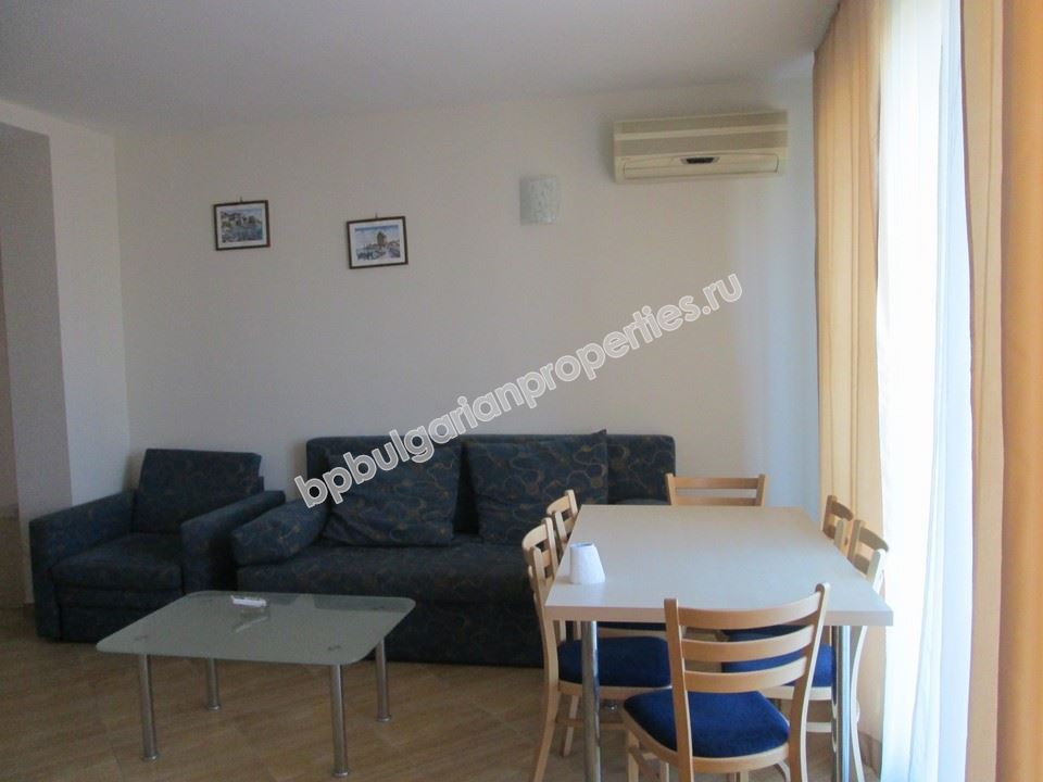 Large two-bedroom apartment for sale in the resort Sunny Beach