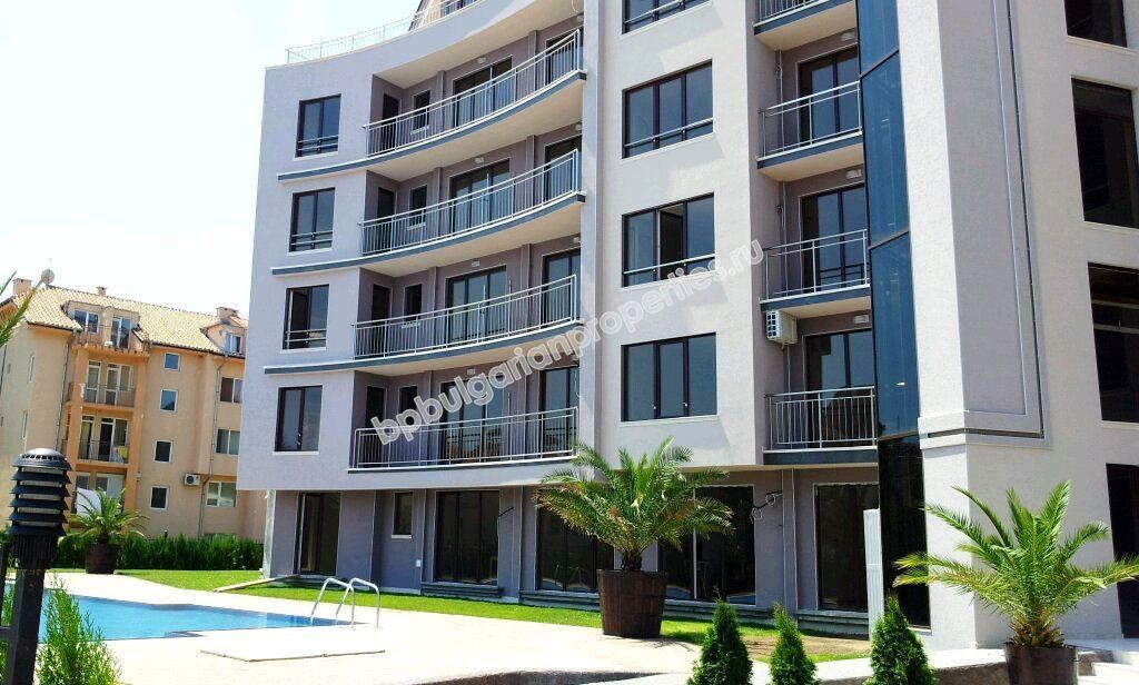 Two-bedroom furnished apartment for sale close to the beach in the resort Sunny Beach