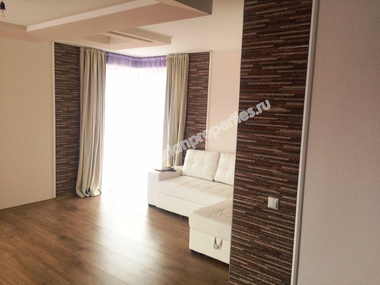 Two-bedroom furnished apartment for sale close to the beach in the resort Sunny Beach