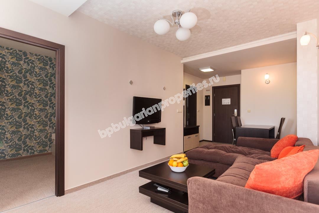 Two-bedroom apartment in a luxury complex for sale in the resort Sunny Beach