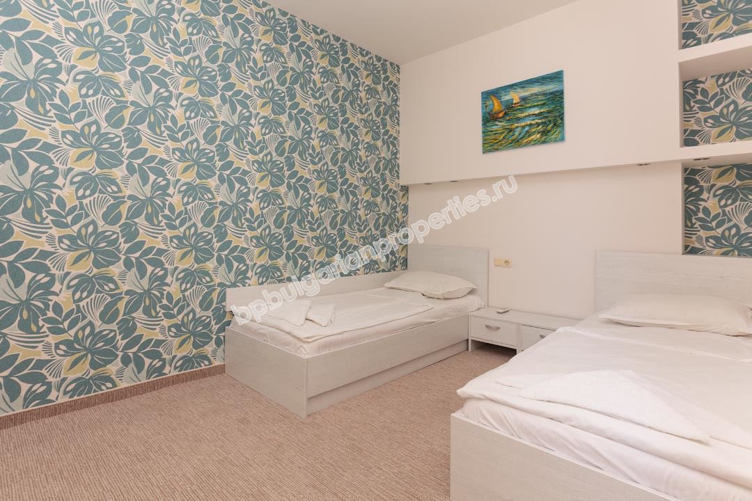 Two-bedroom apartment in a luxury complex for sale in the resort Sunny Beach