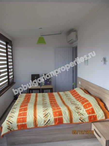 Furnished two-bedroom apartment with sea view for sale in the town of Bourgas