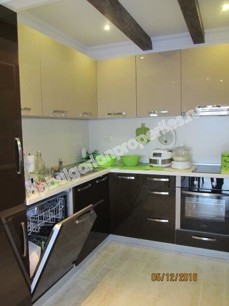 Furnished two-bedroom apartment with sea view for sale in the town of Bourgas