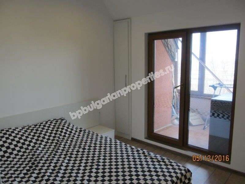 Furnished two-bedroom apartment with sea view for sale in the town of Bourgas