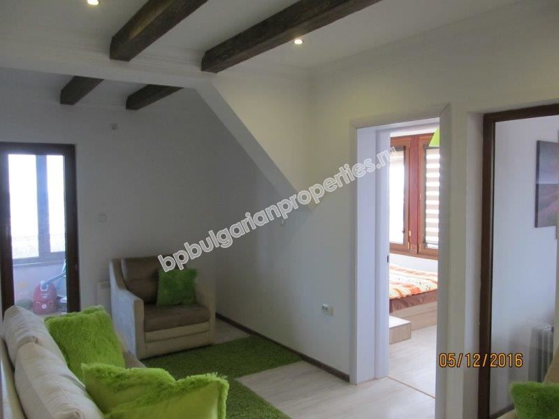 Furnished two-bedroom apartment with sea view for sale in the town of Bourgas