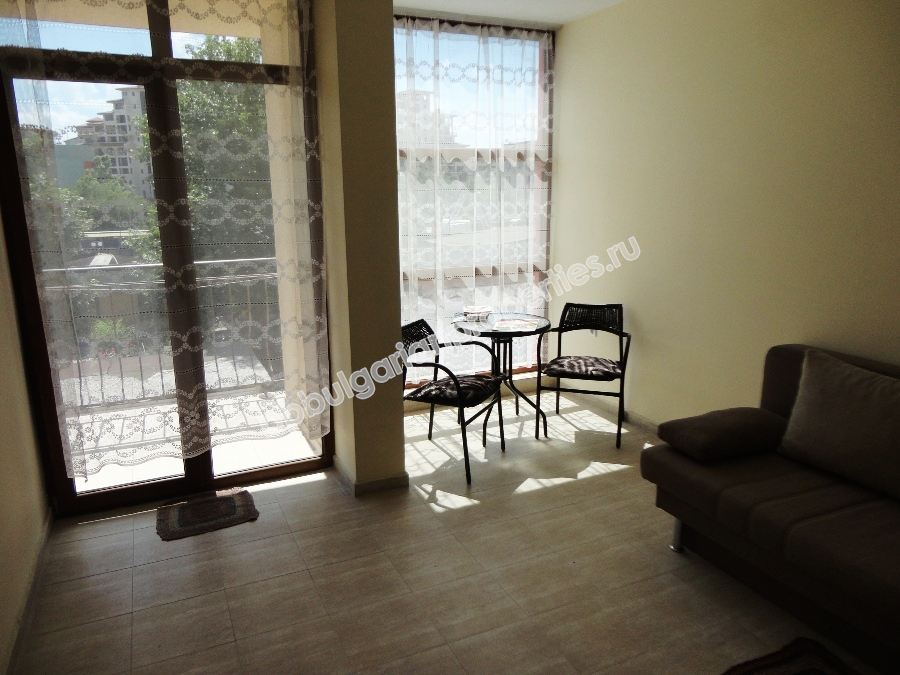Furnished studio for sale close to the beach in the resort Sunny Beach