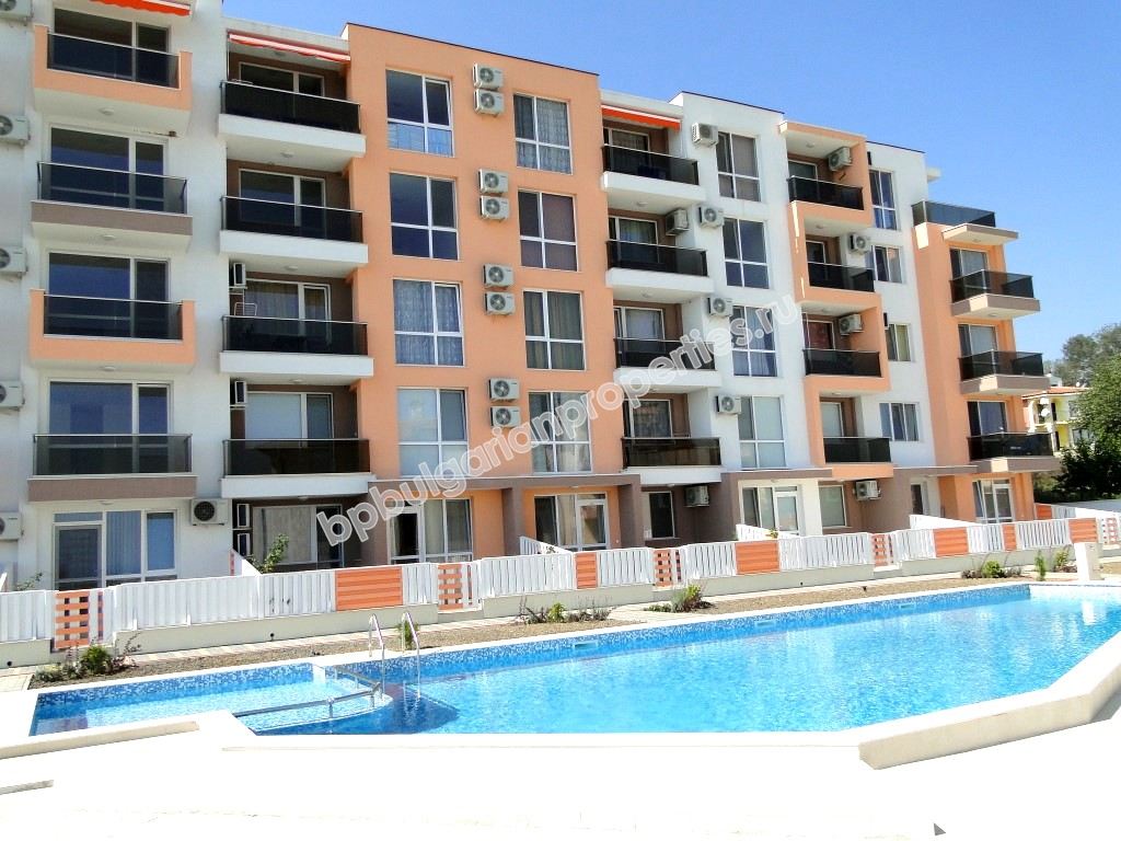 One-bedroom furnished apartment with sea view for sale in the resort Byala One-bedroom furnished apartment with sea view for sale in the resort Byala