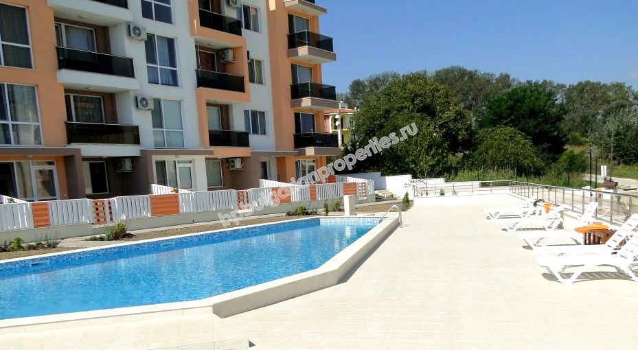 One-bedroom furnished apartment with sea view for sale in the resort Byala One-bedroom furnished apartment with sea view for sale in the resort Byala