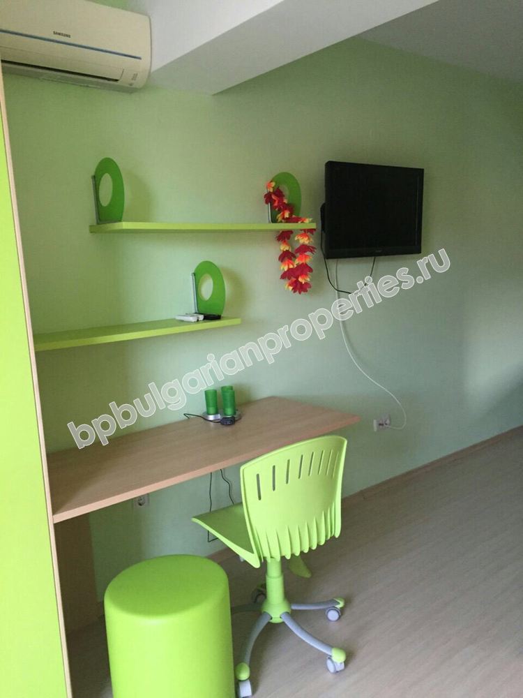 Two-bedroom furnished apartment near the sea for sale in the centre of the town Pomorie