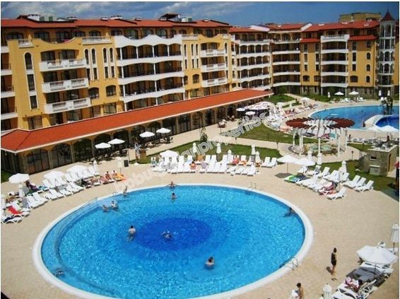 Furnished studio close to the beach for sale in the resort Sunny Beach