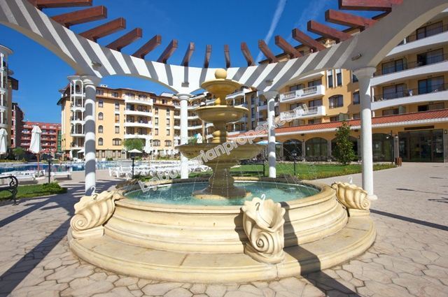 Furnished studio close to the beach for sale in the resort Sunny Beach
