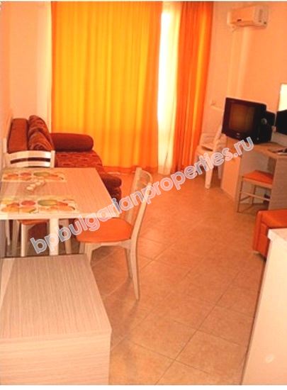 Furnished studio close to the beach for sale in the resort Sunny Beach